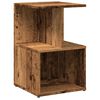 vidaXL Mesa de cabeceira madeira velha 35x35x55 cm madeira trabalhada