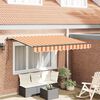 vidaXL Toldo Retr&aacute;til Amarelo 350 x 200 cm tecido
