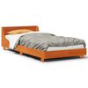 vidaXL Cama sem colch&atilde;o 90x200 cm pinho maci&ccedil;o castanho-mel