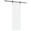 vidaXL Porta Deslizante ORKDAL Branco 83 x 232 cm