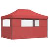 vidaXL Tenda de Festa Borgonha 292 x 440 x 315 cm Tecido Oxford