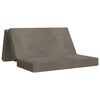 vidaXL Sof&aacute; Cama Dobr&aacute;vel 140 x 67 x 45 cm Cinzento-claro