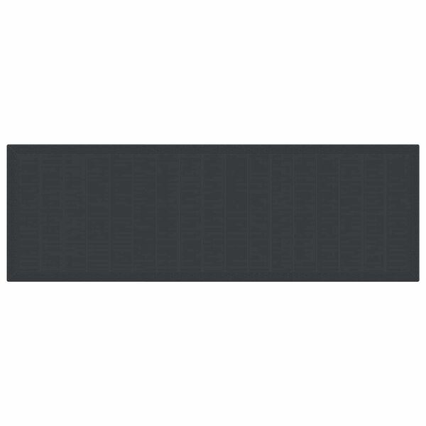 vidaXL Conjunto de Jantar para Jardim 13 pcs Antracite