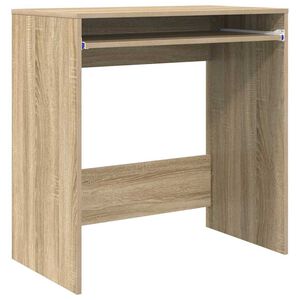 vidaXL Mesa Carvalho Sonoma Derivados de Madeira 77,5 x 43 x 79 cm