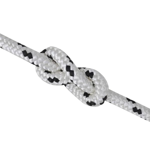 Bobina de Corda Poli&eacute;ster de Barco N&uacute;cleo Tran&ccedil;ado 12mm x 50m