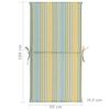 vidaXL Almofad&otilde;es para cadeiras de jardim 2 pcs 100x50x3 cm multicolor