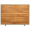 vidaXL Arm&aacute;rio com porta Bege 70 x 50 x 87 cm Poli&eacute;ster e Rattan Roly