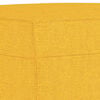 vidaXL Banco 100x35x41 cm tecido amarelo-claro