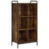 vidaXL Gabinete de Livros 57 x 33 x 111 cm Derivados de Madeira