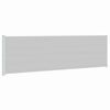vidaXL Toldo lateral retr&aacute;til de p&aacute;tio 180x600 cm cinzento