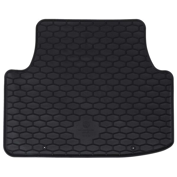vidaXL Tapete de carro 4 pcs Preto VW TIGUAN TDI Borracha