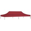 vidaXL Teto para tenda de festas 6x3 m 270 g/m&sup2; bord&ocirc;