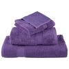 vidaXL Toalhas de bid&eacute; premium SOLUND 2 pcs 30x50 cm 600 gsm roxo