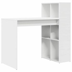 vidaXL Mesa Branco Derivados de Madeira 108 x 55 x 103.5 cm