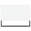 vidaXL Mesa de centro 90x50x36,5 cm derivados de madeira branco
