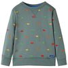 Sweatshirt para crian&ccedil;a cor caqui 92