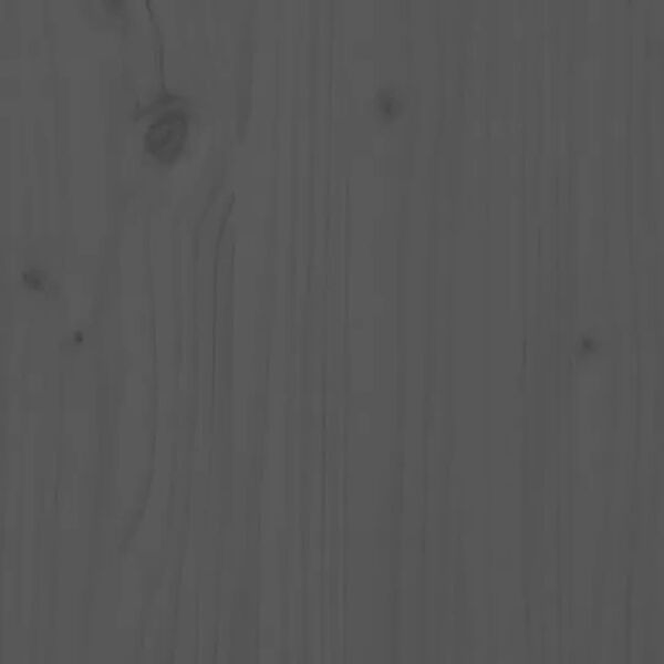 vidaXL Cabeceira de cama 166x4x100 cm pinho maci&ccedil;o cinzento