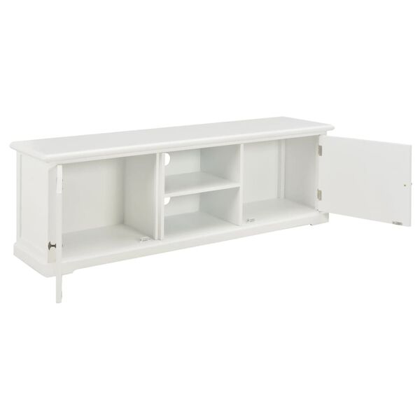 vidaXL Móvel de TV 120x30x40 cm madeira branco