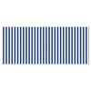 vidaXL Toldo Retr&aacute;til Azul e Branco 300 x 200 cm Poli&eacute;ster e Alum&iacute;nio