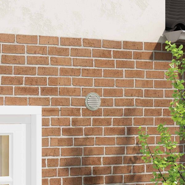 vidaXL Tampas de ventila&ccedil;&atilde;o de ar 4 pcs Prateado 80 mm A&ccedil;o inoxid&aacute;vel