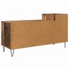 vidaXL Gabinete para TV Madeira Antiga 100 x 35 x 55 cm