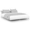 vidaXL Estrutura de cama 120x200 cm derivados de madeira branco