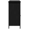 vidaXL Buffet Carvalho Preto 100 x 35 x 75 cm
