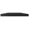 vidaXL Prateleiras para estante 4 pcs 60x10x1,5cm contraplacado preto