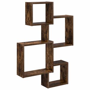 vidaXL Prateleiras de Cubo de Parede Montagem na parede