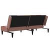vidaXL Sof&aacute;-cama de 2 lugares tecido