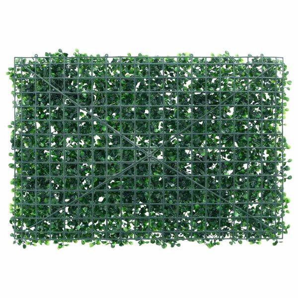 &nbsp;vidaXL Veda&ccedil;&atilde;o de arbusto artificial&nbsp;24 pcs 40x60 cm verde