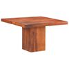 vidaXL Mesa de jantar 120x120x77 cm madeira maci&ccedil;a