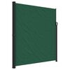 vidaXL Toldo lateral retr&aacute;til 220x500 cm verde-escuro