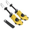 vidaXL Alargador de cal&ccedil;ado c/ cal&ccedil;adeira EU 41-46 pl&aacute;stico amarelo