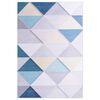 vidaXL Tapete estampado 160x230 cm tecido multicor