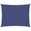 vidaXL Para-sol estilo vela tecido oxford retangular 2x3,5 m azul