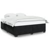 vidaXL Estrutura de cama sem colch&atilde;o 200x200 cm veludo preto