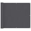 vidaXL Tela de Varanda Antracite 100 x 600 cm Tecido Oxford