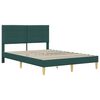 vidaXL Estrutura da Cama Verde Escuro 120 x 190 cm tecido
