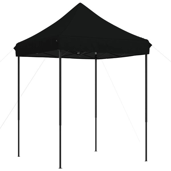 vidaXL Tenda de Festa Preto 200 x 200 x 306 cm Tecido Oxford