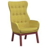 vidaXL Cadeira de descanso tecido verde-claro