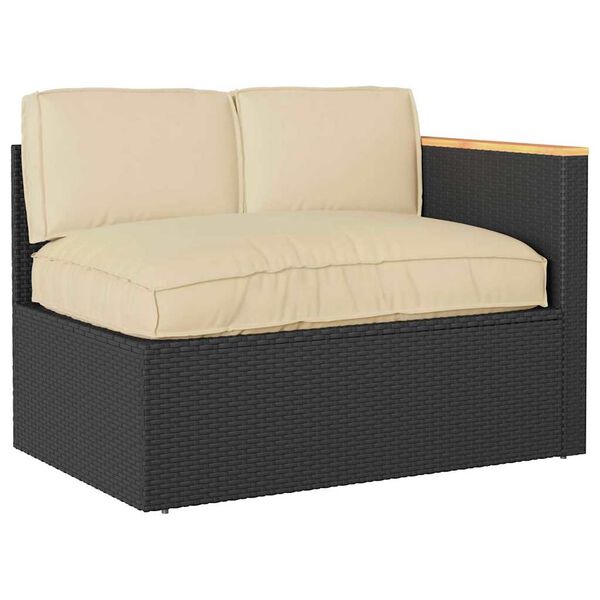 vidaXL Conjunto de Almofadas 3 pcs Bege Tecido Oxford