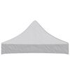 vidaXL Teto para tenda de festas 2x2 m 270 g/m&sup2; branco