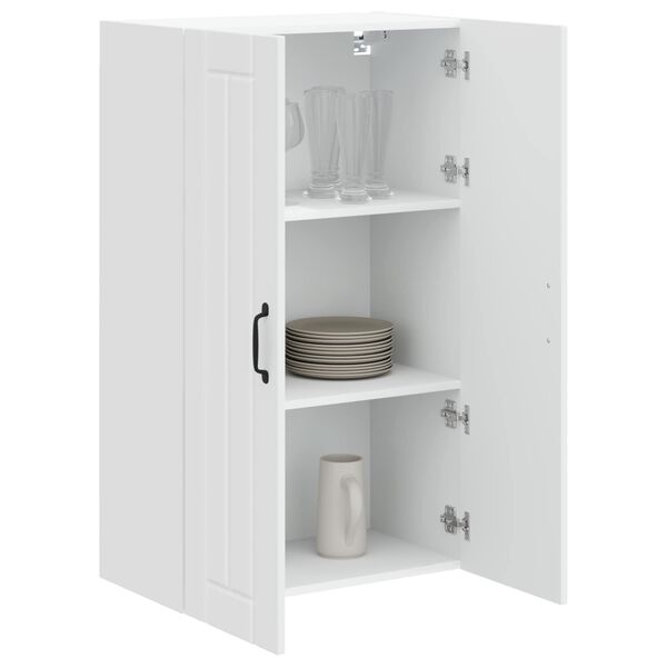 vidaXL Arm&aacute;rio de Cozinha Branco Brilhante 60 x 31 x 100 cm