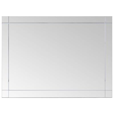 vidaXL Espelho de parede 60x40 cm vidro