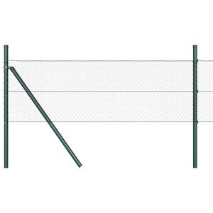 vidaXL Poste de Cerca Cinzeto