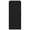 vidaXL Buffet Carvalho Preto 60 x 31 x 70 cm Madeira processada