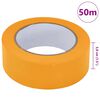 vidaXL Fitas de M&aacute;scara para Pintores 50 pcs Amarelo 38mm x 50m Papel