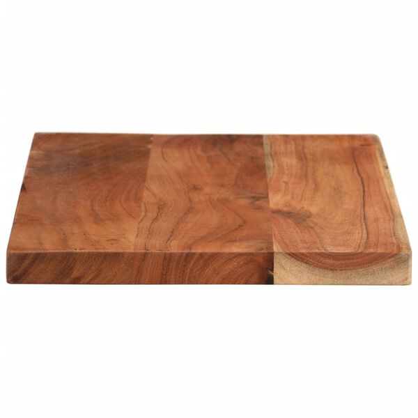 vidaXL Tampo de mesa retangular 60x40x3,8 cm madeira de ac&aacute;cia maci&ccedil;a