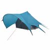 vidaXL Tenda Teepee com telhado Azul e Cinza 600 x 600 x 347 cm